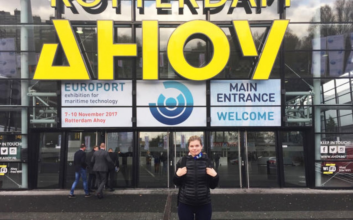 Arbeidsmøtet fant sted på gigantiske Rotterdam Ahoy. Foto: Privat